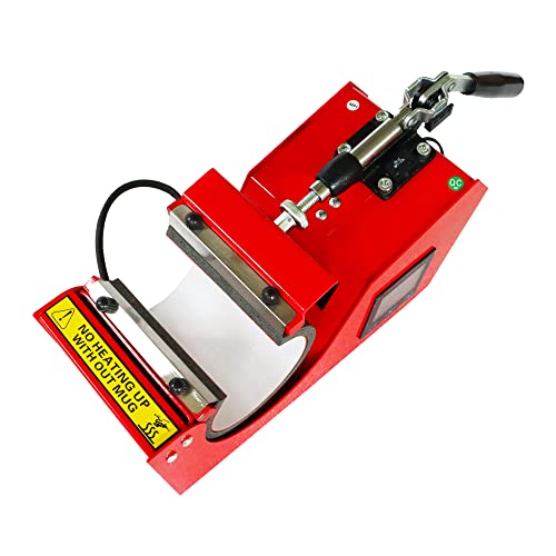 Prensa para tazas con sublimación 110V 450W con pantalla LCD miniatura 4