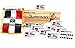 Dominican Dominoes, Dominican Republic Flag Dominoes Double Six Set Double 6 Dominoes with Classic Dominican Design