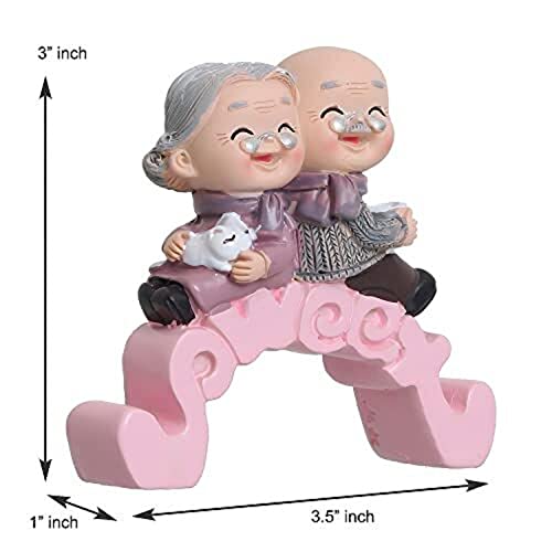 Image of AUGEN Polyresin Love Idol Statue Showpiece for Home Decor Decoration and Gifting (7532-C4, 7.5cm)