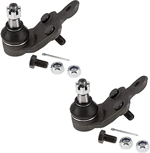 Image of Detroit Axle - 8pc Front End Suspension Kit for 2007-2011 Toyota Camry 2 Lower Control Arms 2 Lower Ball Joints 4 Inner & Outer Tie Rod End Links 2008 2009 2010 Replacement
