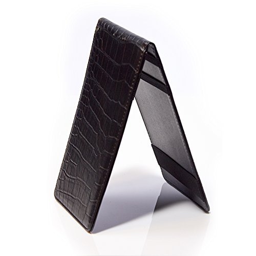 Magic Vosom Professional Golf Scorecard Holder Yardage Book Holder Black - Thumbnail 6