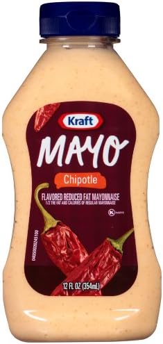 Kraft Cheese Kraft Mayo Chipolte Flavored Reduced-fat Mayonnaise, 12.0 oz