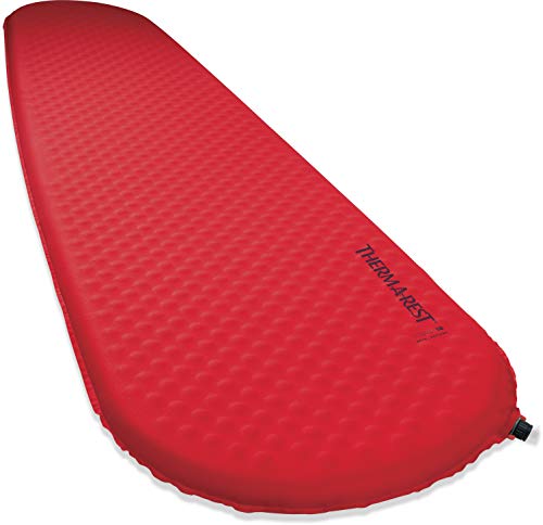 Therm-a-Rest ProLite Plus Women's Ultralight Self-Inflating Backpacking Pad with WingLock Valve, CAYENNE