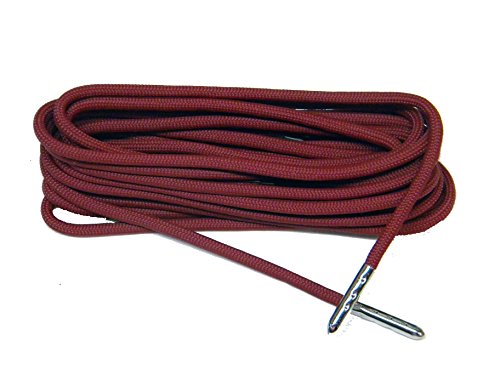 GREATLACES 84 Inch Burgundy Red Wine 550 Paracord Steel Tip Shoelaces Boot Laces