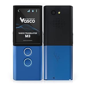 Vasco M3 Translator Device | Portable Two-Way Language Interpreter | Free and Unlimited Internet in Almost 200 Countries…