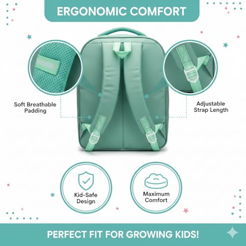 Image of Stylbase Cartoon Printed School Bag for Boys and Girls | Waterproof Backpack Bag for Travelling Sports | Kids Bag Ideal for UKG Nursery 1st Class | School Bags for 5 7 Years 15 Inches
