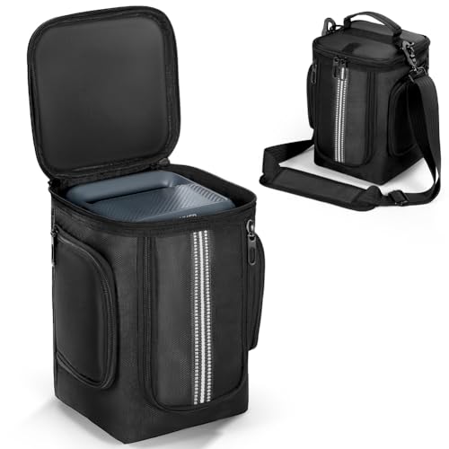 GETBSTOOP Anker C300/C300 DC�ƌ݊����̂���|�[�^�u�����d���L�������O�P�[�X�o�b�O�A�傫�ȃA�N�Z�T���[�|�P�b�g�ƃV�����_�[�X�g���b�v�t���̖h���g���x���o�b�O