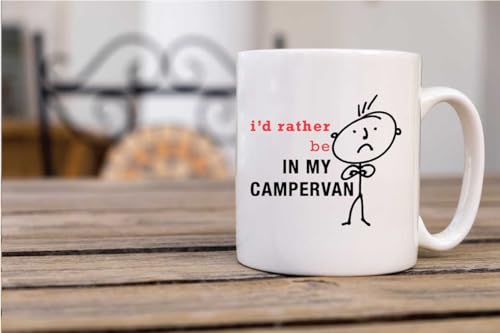 60 Second Makeover Limited Men's I'd Rather Be in My Campervan...