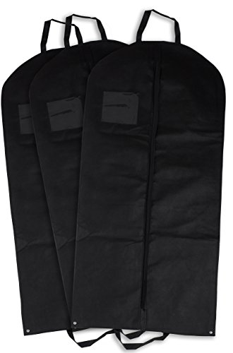 Garment Bags - Extra Long Suit Bags - 55 Inch - Travel Garment Bag - Bulk