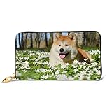 Die Lederbrieftasche hat ein glattes Aussehen, das die Eleganz maximiert und sehr langlebig ist, sodass Sie sich keine Sorgen machen müssen, sie zu zerreißen