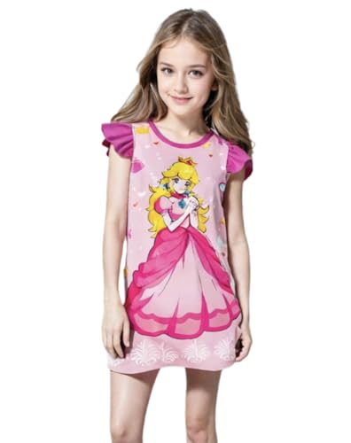 Princess Dress for Girls - Toddler Summer Casual Cartoon Outfit, Birthday Party Gift2