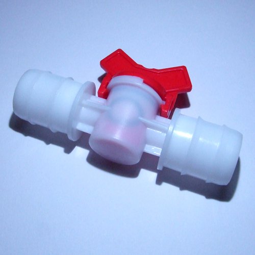 HobbyPro Inline Tap - White Plastic (25mm)