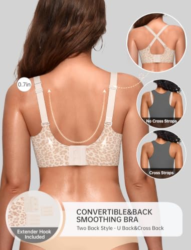 Image of OEAK Women Value Series Jelly Bras Wireless Pushup Convertible Bra