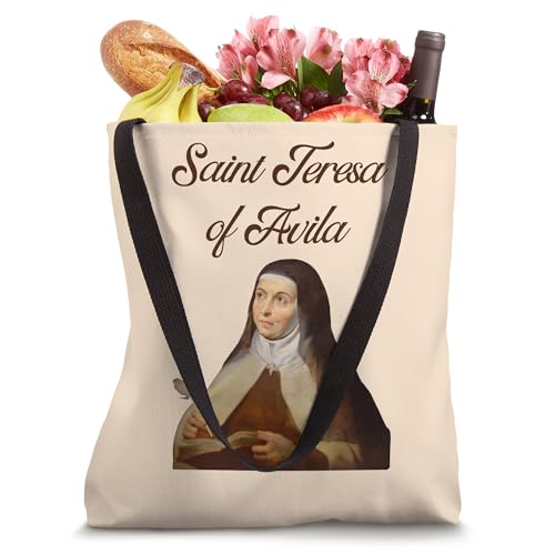 Bolsa Tote Saint Teresa de Ávila escribiendo miniatura 4