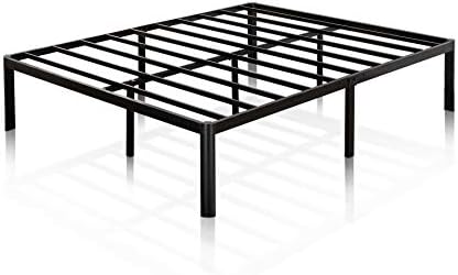 ZINUS Van 16 Inch Metal Platform Bed Frame / Steel Slat Support / No Box Spring Needed / Easy Assembly, King