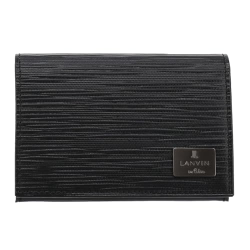 [ランバンオンブルー] 名刺入れ カードケース ささマチ メンズ 520653 345216 アドニス 本革 レザー 【01】 ブラック