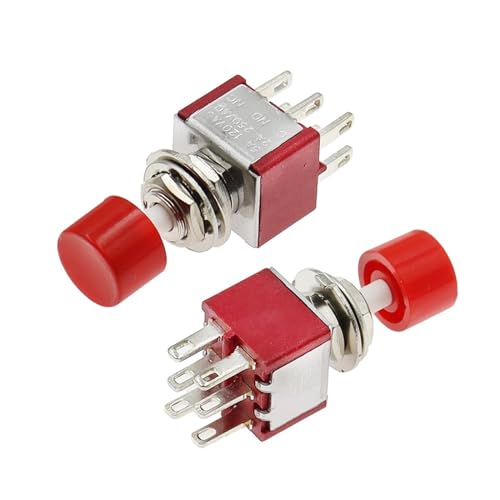 Interruptor momentáneo de 6 pines PS-202 para proyectos electrónicos 3