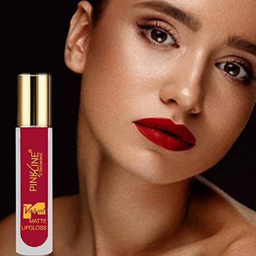 Image of PinkLine Classic Waterproof Long Lasting Smooth Soft Reach Colors Full Lips Gloss For Women Gift (Pack of 12) (Set B)