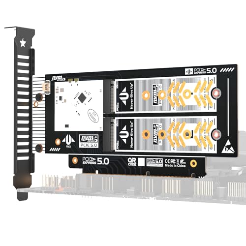2 SSD NVMe M.2 sur un seul port grâce à la carte JEYI PCIe 4.0 X8