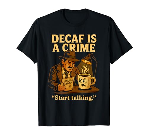 Decaf Is a Crime �ʔ����T��R�[�q�[ ���[���A�f�U�C�� T�V���c
