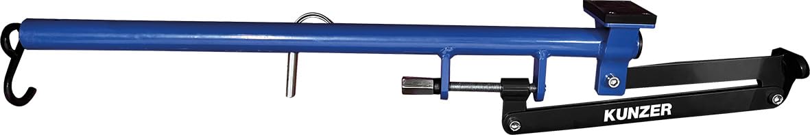 Kunzer 7UAH02 Universal-Achshebel 96 cm, ideal, rutschfest, Hebelwerkzeug | sicheren Niederdrücken von Querlenkern ohne Kraftaufwand, Ein-Mann-Betrieb, Einbau, Demontage, Gesamtlänge