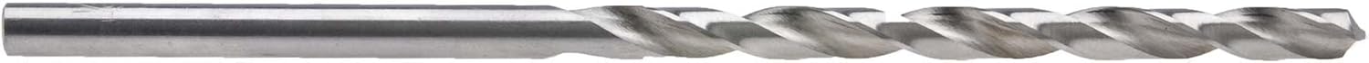 15/16Taper Length Long Straight Shank Drill Bit, 10 3/4 Overall Length, High Speed Steel
