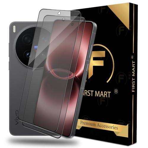 Image of FIRST MART Military-Grade Matte Anti-Glare Tempered Glass for Vivo X300 Ultra (6.59 Inch) With Installation Kit | Edge to Edge Coverage |Anti Glare, Bubble-Free [2 Pack]