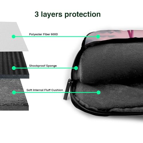 Bolso bandolera para laptop con diseño de flamenco miniatura 6