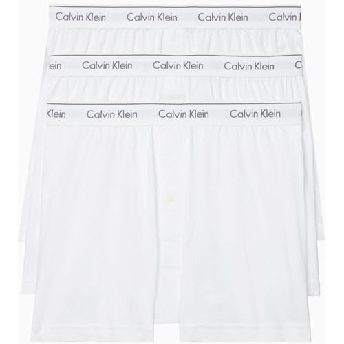 Calvin Klein Men's Cotton Classics 3-Pack Knit Boxer