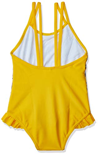 Maiô Meu Malvado Favorito, Tip Top, Meninas, Amarelo, 3T