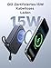 UGREEN Zapix Qi2 15W Magsafe Powerbank 20000mAh, Qi2 zertifizierte Magnetische Kabellose Power Bank mit USB-C 30W, Integriertes Kabel, Kompatibel mit MagSafe für iPhone 17/16/15/14/13/12 Serie