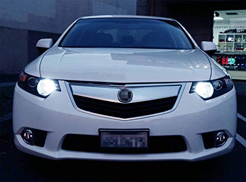 Ijdmtoy 8K Blue 80W 16-Cree 9005 Led High Beam Daytime Running Lights Kit, Compatible With Acura Tsx Rdx Tl Mdx Civic Accord Crz #TOP3