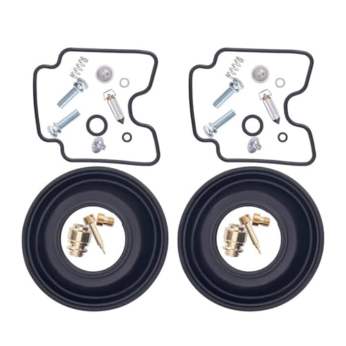 Kit réparation carburateur GS500 et GS500F 2004-2009 pour entretien complet de moto (2 sets)