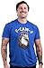 F Caw F Shirt - Funny USA Eagle Men's Novelty Shirts F-Caw-F Patriotic Fcawf Funny 4th of July T-Shirt for Men or Women -(Eagle,L) Royal Blue