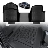 TripleAliners Floor Mats for 2015-2026 Ford F150 (Regular Cab, Bench