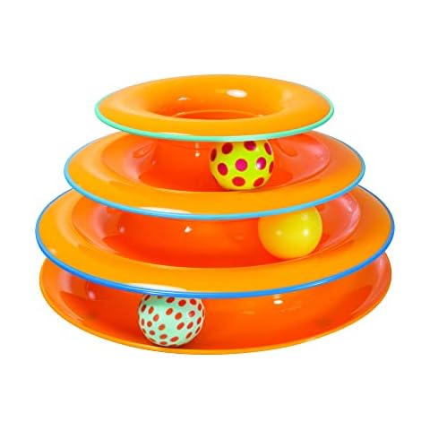 Petstages Tower of Tracks Interactive 3-Tier Cat Toy Cover