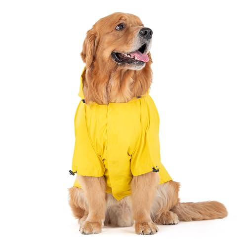 Heads Up For Tails Magical Mist Raincoat For Pet Dog (4Xl, Sunshine Yellow, Pack Of 1) (B0D2HFQT9D) Amazon Price History, Amazon Price Tracker