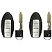 KeylessOption Keyless Entry Remote Control Car Smart Key Fob Replacement for KR55WK48903, KR55WK49622 (Pack of 2)