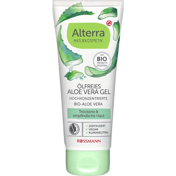 Alterra NATURKOSMETIK lfreies Aloe Vera Gel Hautpflegegel 100 ml :  Amazon.de: Kosmetik