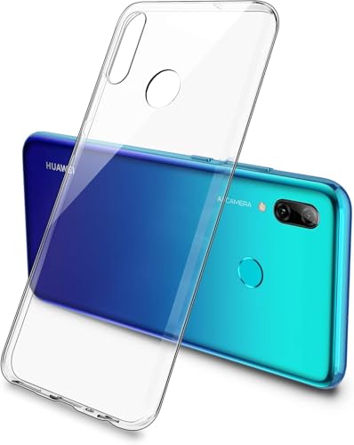 PhoneThrone COVER CUSTODIA PER HUAWEI PSMART 2019 TRASPARENTE TPU SLIM MORBIDA CLEAR [ 1 PEZZO ]