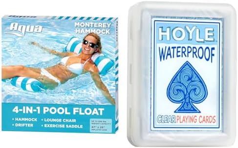 Aqua Original 4-in-1 Monterey Hammock Pool Float & Water Hammock – Multi-Purpose, Inflatable Pool Floats for Adults – Patented Thick, Non-Stick PVC Material image 5