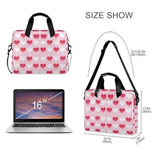 Funda rigida de corazon para portatil de 15.6 un regalo funcional 5