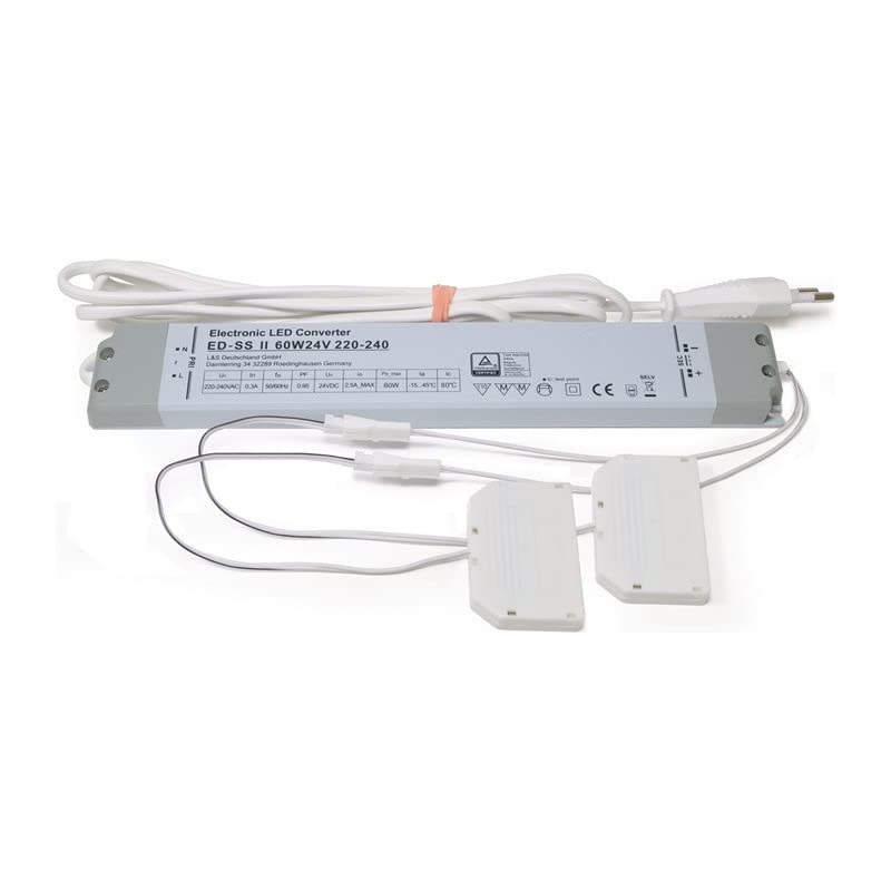 VS Vossloh Convertitore LED 60W - Alimentatore A Tensione Costante 24V Per Strisce E Lampade LED