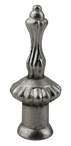Image of Urbanest Markington Lamp Finial, 2-inch Tall, Brushed Nickel