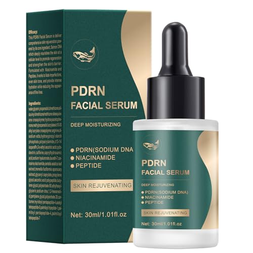 AOPEIBOTO Salmon DNA PDRN Peptide Serum: Stem Cell Serum for Face with Salmon DNA - Improves the Look of Fine Lines and Wrinkles - Deep Hydration & Moisturizing, Fast-Absorbing