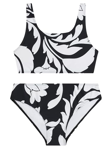 Image of Kanu Surf Girls' Tammy Beach Sport Square Sun Bikini 2-piece Swimsuit