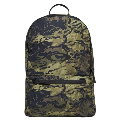 Oakley Backpacks The Freshman - Mochila reciclada plegable, Tiger Camo Green, Talla única, The Freshman - Mochila reciclada plegable