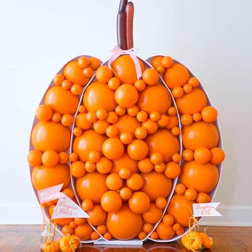 Image of PartyWoo Orange Balloons 50pcs Fall Latex Helium Balloons 12 Inch | Birthday Baby Shower Graduation Fall Tangerine Little Cutie Tropical Sunshine Theme Party Decorations Orange-Y9