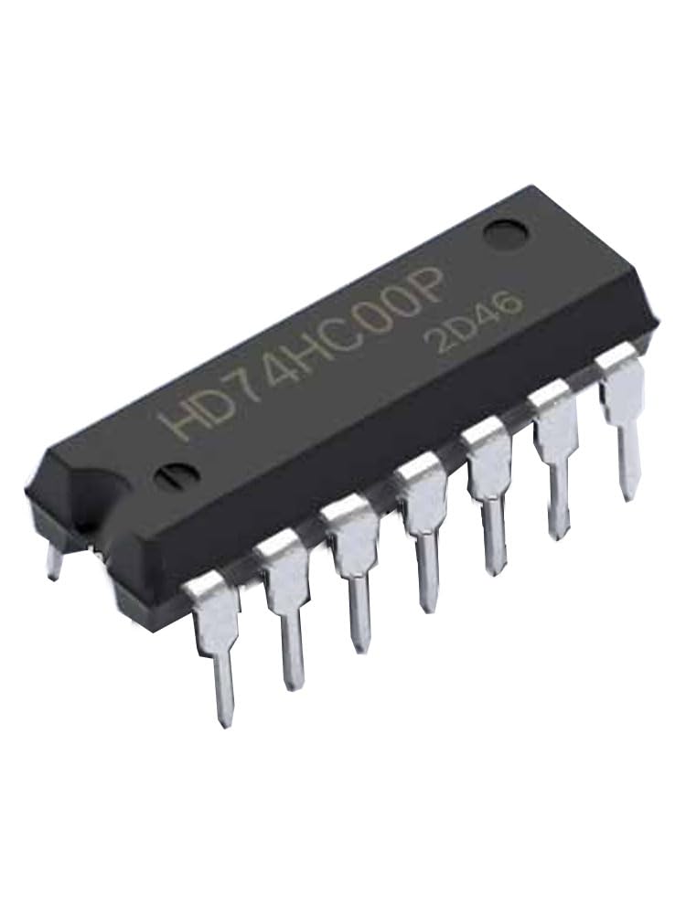 10 PCS HD74HC00P DIP-14 74HC00 Quad. 2-Input NAND Gates Integrated Circuits