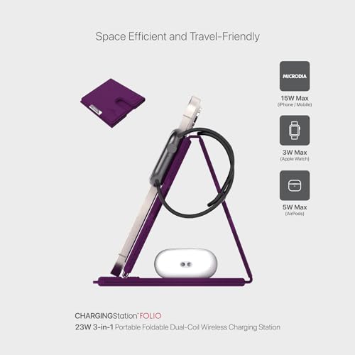 Station de charge portable pour rester connecté en voyage avec iPhone - 4